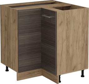 Szafka narożna szlachetna szarość 75.6x46x81.6 r-line