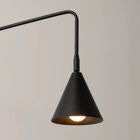 Kinkiet NOX czarny SOLLUX  LIGHTING