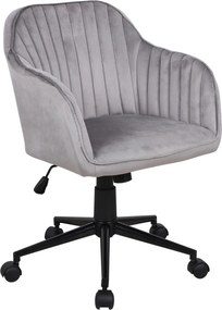 Obrotowy fotel biurowy FB1-FX, tkanina velvet
