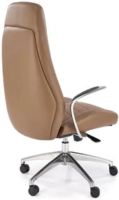 Fotel nowoczesny obrotowy cappucino C8-N52