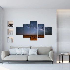 Obraz - Noc na pustyni (125x70 cm)