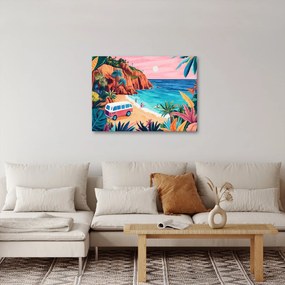 Obraz - Karawan nad oceanem (70x50 cm)