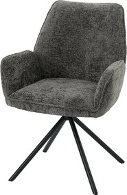 Krzesło do jadalni MCW-G67,  ciemnoszary