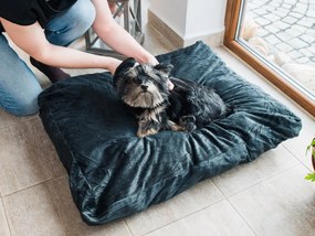 Miękka poduszka dla psa ROYAL PET 75x60 cm, czarna
