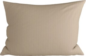 Krepa poszewka na poduszkę DENYX BLEND 70x90 cm jasnobrązowy