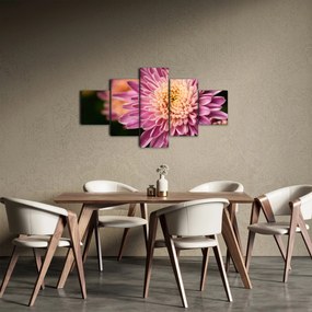 Szczegółowy obraz kwiatu (125x70 cm)