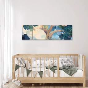 Obraz – Kosmiczne drzewo (170x50 cm)