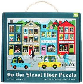 Puzzle (liczba elementów 24) On Our Street – Rex London