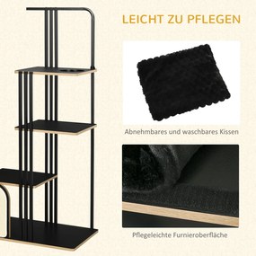 PawHut Drzewko dla Kota z Poduszką Wysokie Drapak ze Stali Stabilność i Komfort | Aosom PL