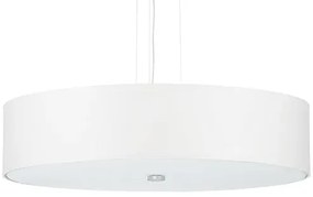 Biały minimalistyczny okrągły żyrandol - EX699 W0-T84