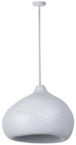Lampa wisząca MAURO L 47cm, kolor szara nakrapiana – duża lampa do nowoczesnej kuchni