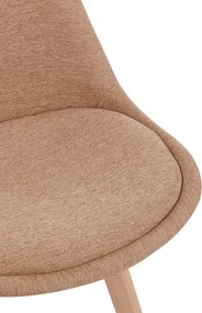 Zestaw 4 Krzese Synk Tkanina