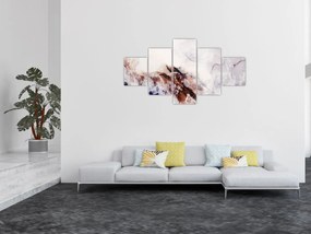 Obraz - Fioletowy marmur N⁰1 (125x70 cm)