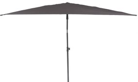 Parasol balkonowy prostokątny 2,1 x 1,4 m szary PATIO