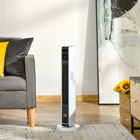 HOMCOM grzejnik 2000 W 21 cm x 21 cm x 73 cm