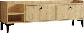 Stojak pod TV – 150 cm – Dąb szafirowy – Melamina