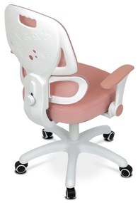 Autronic KA-K1063 PINK Krzesło biurowe, różowe