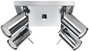 Kwadratowy plafon z 4 reflektorami - EX684-Sewo
