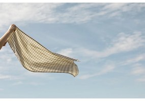 Obrus Really Nice Things Grey Vichy, 140x200 cm