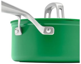Garnek aluminiowy z pokrywką/z nieprzywierającą powierzchnią odpowiedni na indukcję 2,4 l Meda 3.0 – FABINI