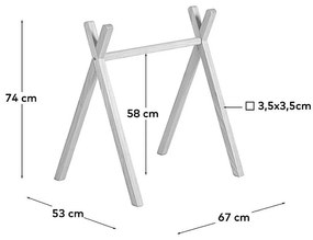 Pałąk edukacyjny Maralis – Kave Home