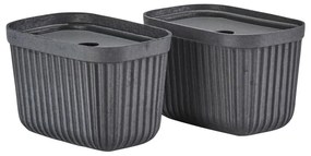 Koszyki zestaw 2 szt. 23x16x20.5 cm Pulp – Zone