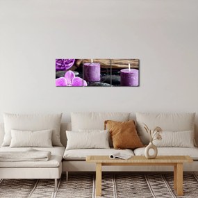 Obraz - Relaks (z zegarem) (90x30 cm)