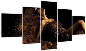 Obraz - Kobieta ze złota (125x70 cm)
