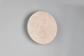 Kamienny kinkiet LED ze ściemniaczem w matowym białym kolorze Bobbin – Trio Select