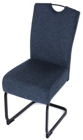 Zestaw krzeseł do jadalni DCL-E2008 BLUE2, 4 szt.