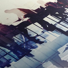 Obraz muzyków (170x50 cm)
