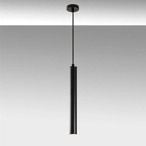 Czarna lampa wisząca z metalowym kloszem ø 4 cm Best – Opviq lights
