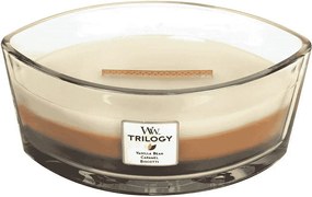 Świeca zapachowa elipsa, Café Sweets, brązowy 453 gr