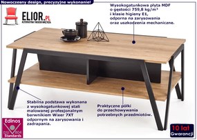 Industrialna ława prostokątna H7-L16