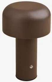 Bezprzewodowa Lampa Stołowa Led Z Żelaza Loentia Chocolate - Sklum