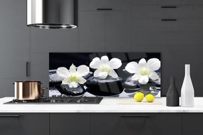 Panel nad blat kuchenny Orchidea W Kompozycji Zen