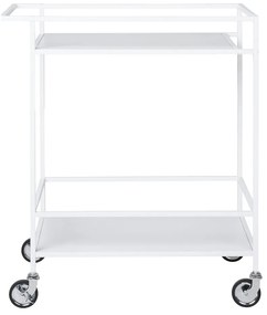 Metalowy barek na kółkach 40x68 cm Vita – House Nordic