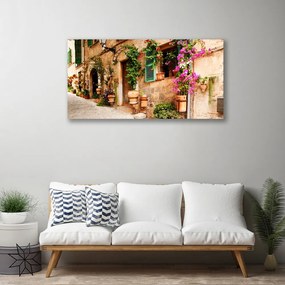 Obraz na płótnie Minimalistyczna Bryła Domu