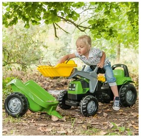 Traktor rolly toys deutz-fahr kid z przyczepką
