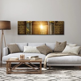 Obraz - Brama w lesie (170x50 cm)