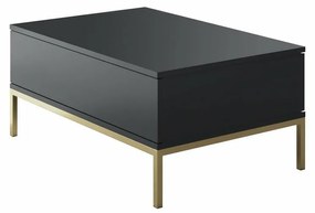 Stolik konferencyjny Lord Anthracite and Gold