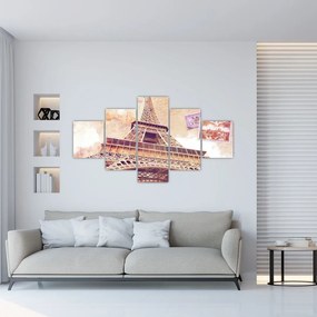 Obraz - Widok z Paryża (125x70 cm)