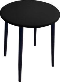 Taboret TRIX stelaż metalowy STOŁEK LOFT : Kolor nogi - Czarna stożek, Kolor tkaniny - EKO-SKÓRA - 1D, Typ tkaniny - Eko-skóra