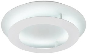 Biały okrągły plafon sufitowy LED 40 cm - D147-Vetrix