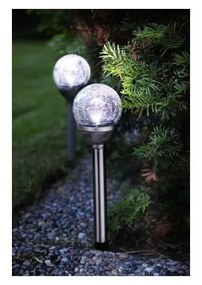 Zestaw 2 lamp ogrodowych Solar Trading Balls, wys. 26,5 cm