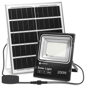 Aigostar - LED regulowany reflektor solarny 200W/3,2V IP66 + DO