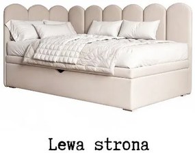 Łóżko młodzieżowe i dziecięce SKYE 90x200 + materac comfort