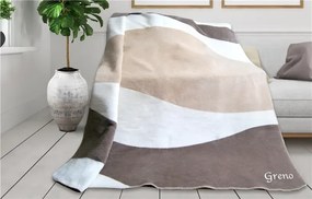 Koc akrylowy Greno Glamour 150x200 Tabbaco Vanilla GRENO