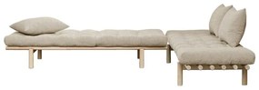 Sofa z lnianym pokryciem Karup Design Pace Natural/Linen