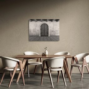 Obraz na szkle - Tajemnicze drzwi (70x50 cm)